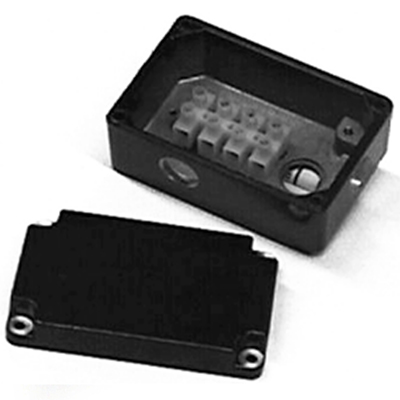 Die cast metric terminal box kit with terminal block for 33A, 34R, 42A, 42R, and 48R motors and gearmotors [model 1984]